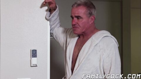 Beefy Trent Summers and Dale Savage dominates twink Dakota Lovell