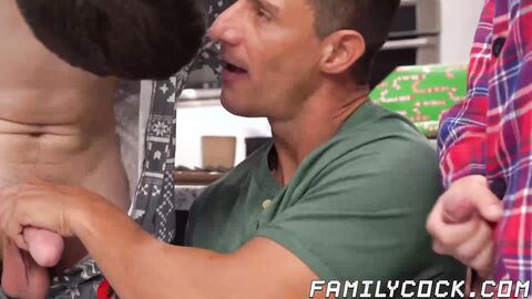 Ripped Jax Thirio wont be hungry for the day after stepbrothers Jesse and Braden feed