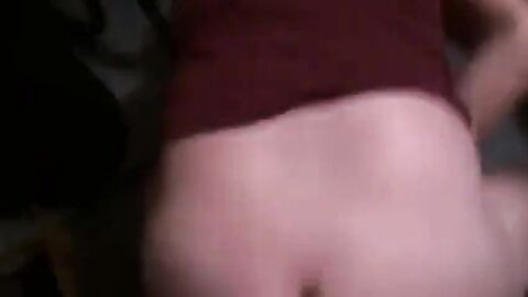 Bareback Amateur Blowjob with a Twink in the Garage