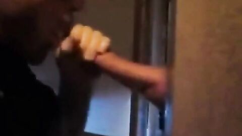 Big Cock Glory Hole Fun: Amateur Blowjob & Cum Swallow