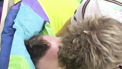 Homo twink Devin Becker hammered by Garrett Emerson