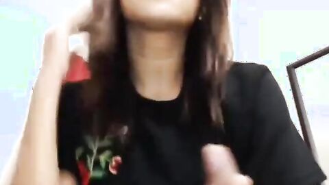 Hot Latin Crossdresser Masturbating