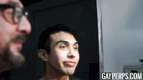 Aroused guards Evan West and Vince Parker savagely tagged team perp Jax throbbing ass