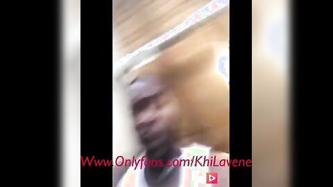 Khi Lavene: Big Black Cock for Daddy's Barber Shop