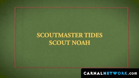 Noah White got his pucker drilled  in doggy style by Scoutmaster Dylan Tides