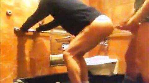 Bareback Seeding in a Public Restroom