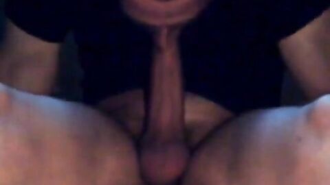 Big Dick Self-Sucking Twink Cums Hard