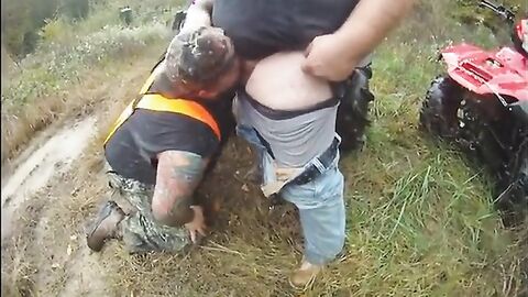 Muddy Outdoor Blowjob