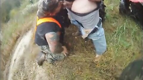 Muddy Outdoor Blowjob
