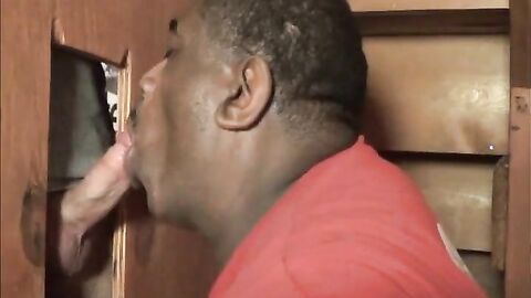 Big White Cock Feeds Black Man With Big Lips