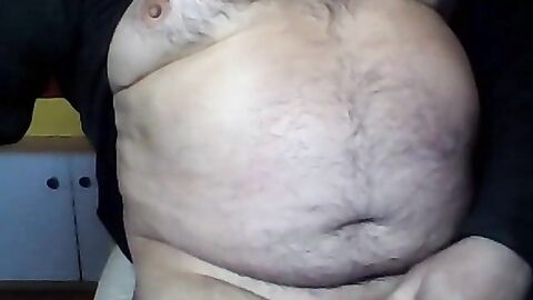 Italian Daddy Strokes His Big Cock