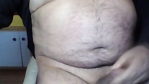 Italian Daddy Strokes His Big Cock