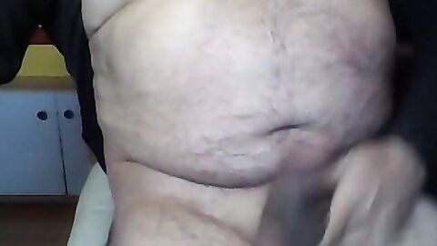 Italian Daddy Strokes His Big Cock