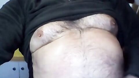 Italian Daddy Strokes His Big Cock