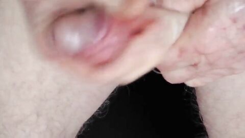 Vieil Homme Se Masturbe