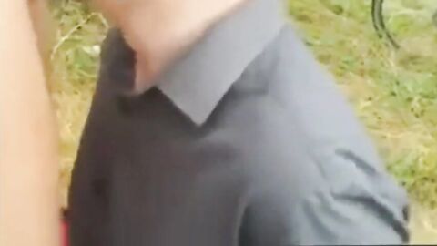 Gangbang Blowjob in the Parking Lot Calle