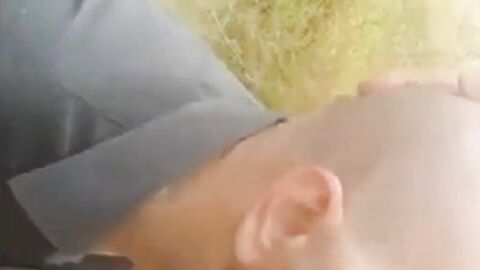 Gangbang Blowjob in the Parking Lot Calle