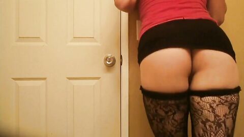 Femboy Twink Strips and Shows Off