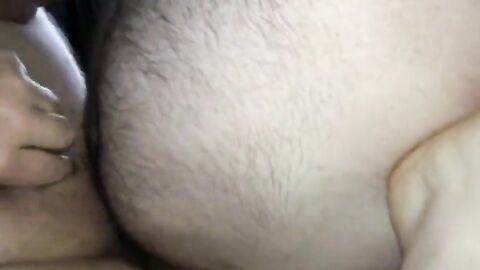 Fat Daddy Jerry's Bareback Adventure with His Chubby Sub