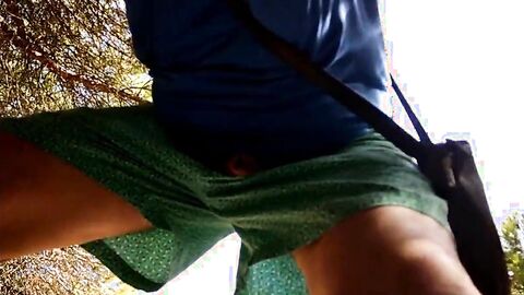 Daddy's Big Cock Outdoors