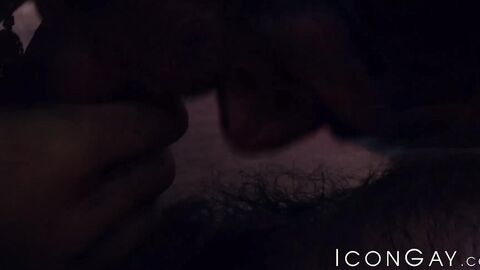 Mouth watering Armond Rizzo and Billy Santoro get wet and wild during anal sex