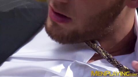 Sensual big uncut cock stroking by straight young Will Iden