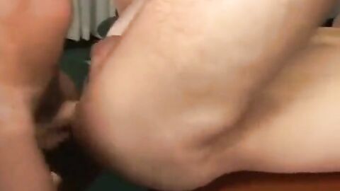 Daddy Barebacks Twink at Work with Big Cock