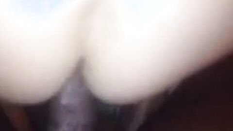 Big Black Cock Tops White Guy in Motel Room