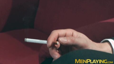 Horny Ivan Gregory sucks dick before getting drilled by suited Viktor Rom