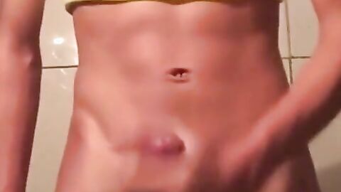 Twink Plays with His Toy on Webcam