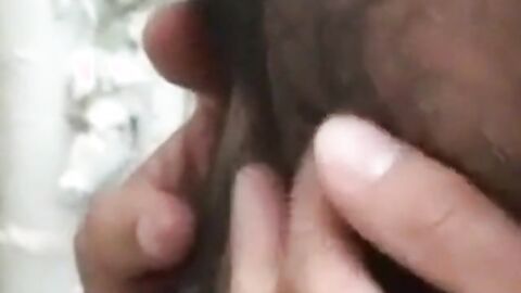 Bearded Frenchman Plows Arab Outdoors