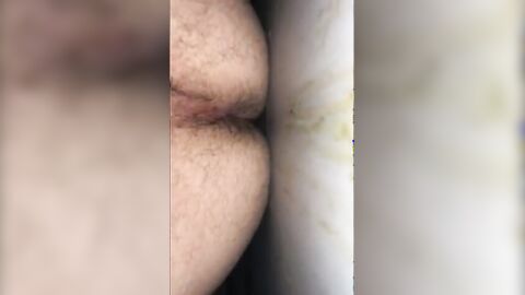 Black Bareback Fuck at the Cabin Glory Hole