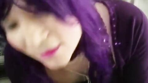Sissy Deep Throat - Amateur Crossdresser Blowjob