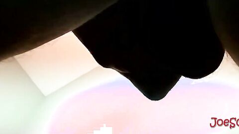 Big gay dude Joe gets his cock devoured until he shoots hot load of sperms