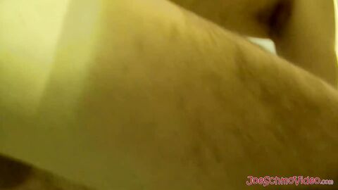 Horny gay amateur Joe returns for some barebacking session and uses his cock to explo