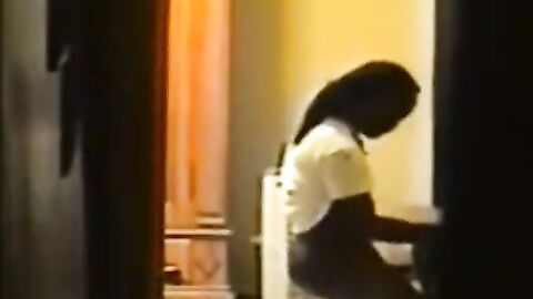 Black Amateur Spanks His Best Fan Hard