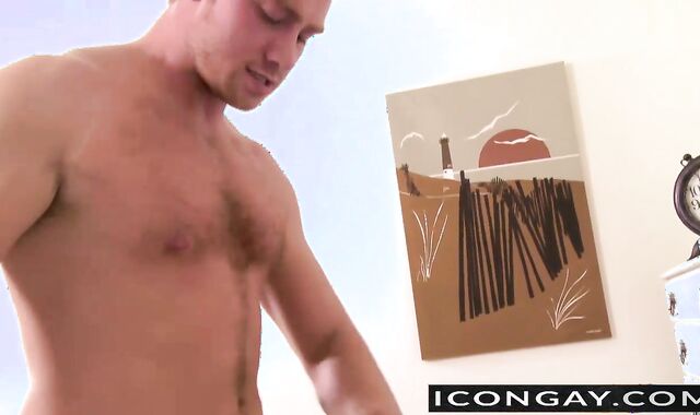 Dick loves to wake up with Connor for some intense gay sex