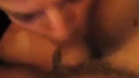 Roommate Sucks Big Cock – Amateur Blowjob Caught on Tape