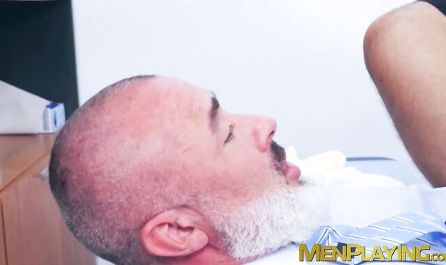 Hot flip flop fucking in the clinic by doctor Adam Franco and little Brako