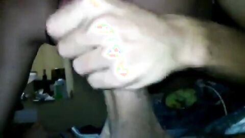 Big-Cock Amateur Gets a Blowjob from Buddy