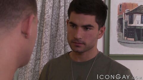 Extremely good looking Vadim Black and Brandon Wilde enjoy their anal sex