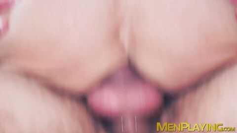 Sexy Johnny Viper screamed in getting a deep fucked by suited Bruno Max
