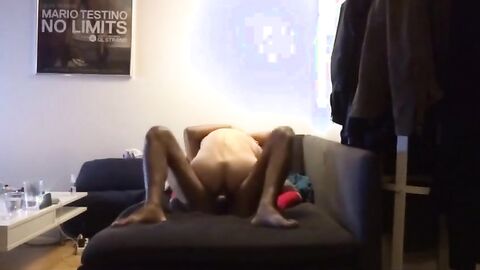 White Guy Takes Bareback BBC