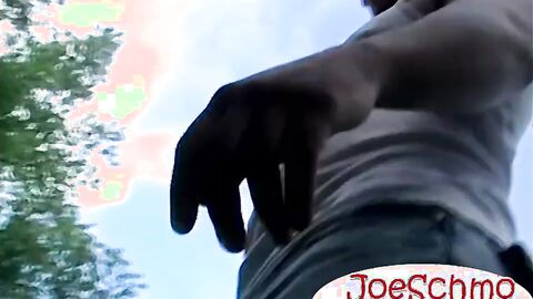 Straight rider Gage Winchester masturbates his white big dick until he cums a huge lo