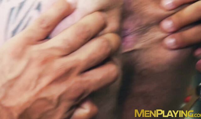 Wet cock sucking and ass ramming by sexy Dani Robles and Nicholas Bardem