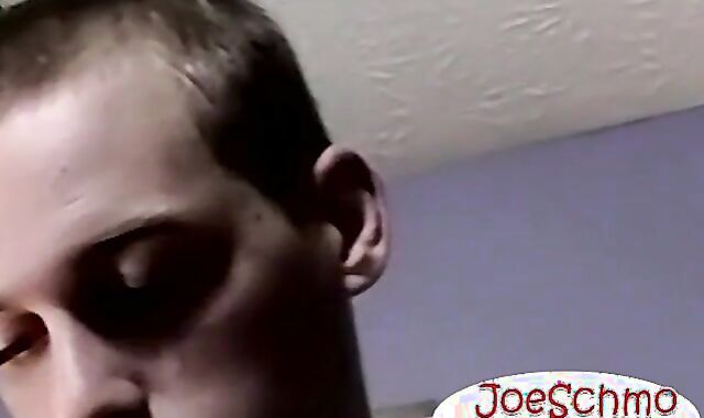 Skinny dude with his gay friend sucking his cock and cum