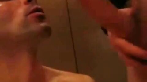 Kneeling for a Big Cock: Amateur Blowjob Action