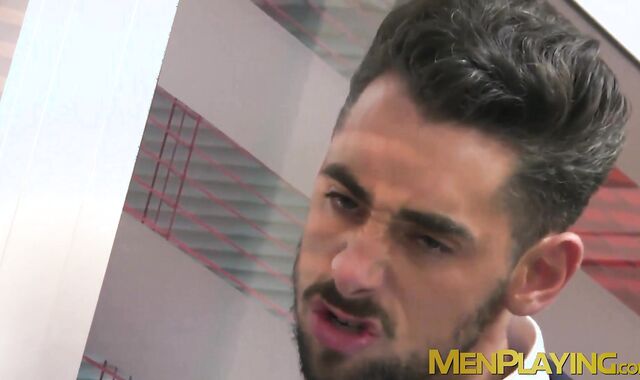 Hot Dani Robles sucked cock while getting banged in the ass by sexy Klein Kerr
