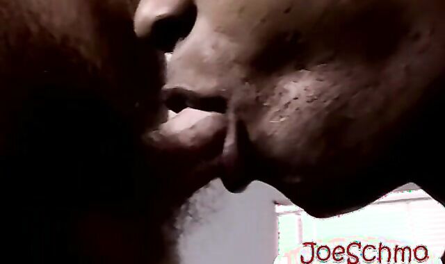 Straight guy Robert gets his long dick a sloppy deepthroat