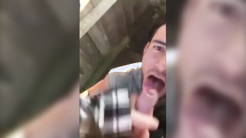 Cute Latin Hunk Sucks Big Cock and Eats Cum